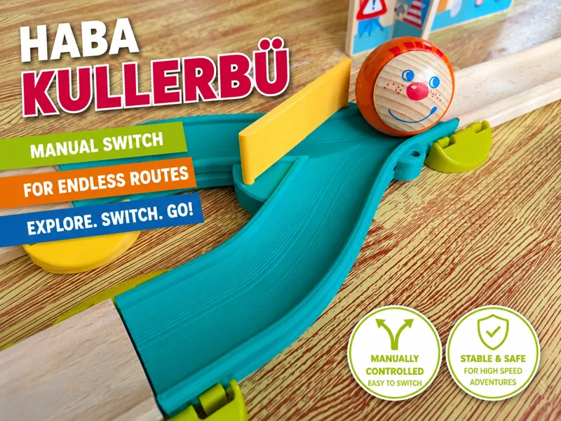 Kullerbü Switch / Diverter with Manual Gate 