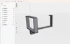 Electric Vehicle Charger Holder V2.0, Optimized Mounting Structure