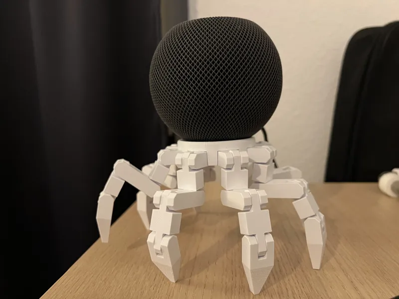 HomePod mini Stand - Mechanical Spider Legs (Short leg version)