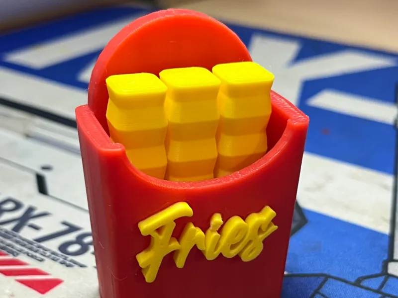 Fries in box ref magnet