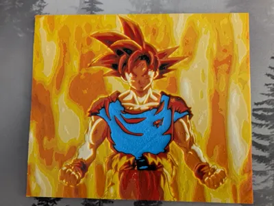 Goku_SSG_HueForge