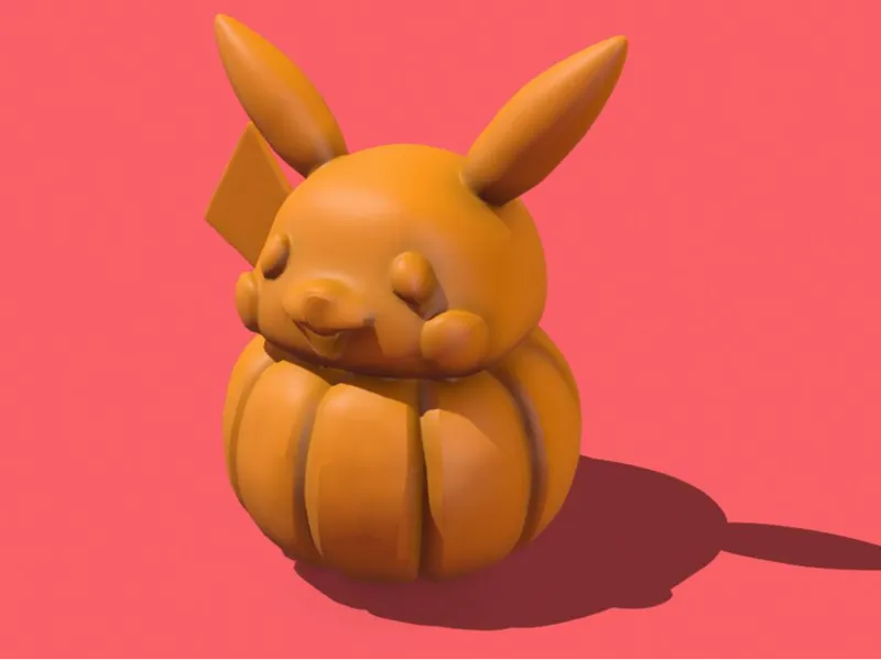 Pikachu's Halloween Pumpkins皮卡丘的万圣节南瓜