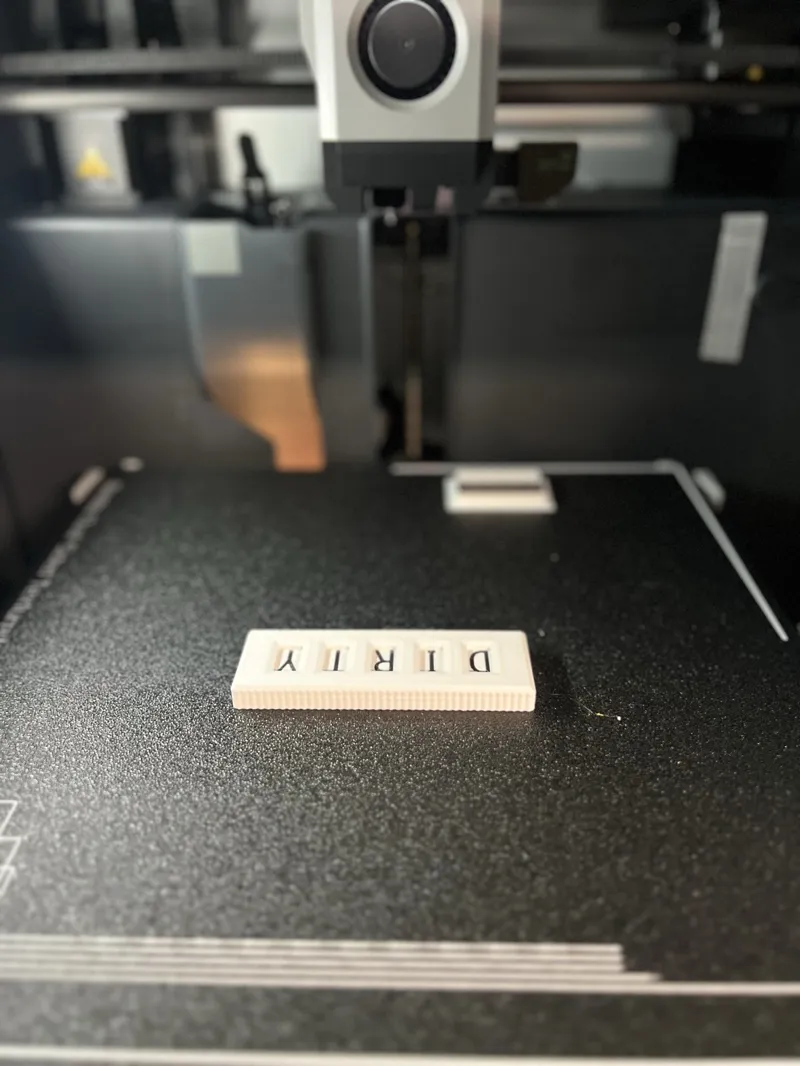 Dishwasher Sign - Bambu Labs