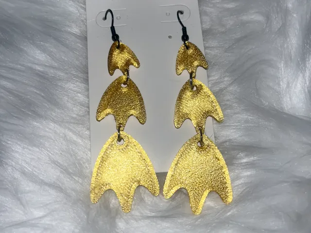 duck footprint keychain or earring set