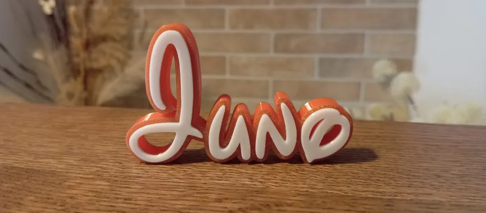 Juno Disney Name Sign Decorate Room child Birthday by Fabbiotto ...