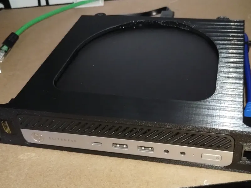 10" Rack Mount HP EliteDesk 800 G3 + Zip Ties