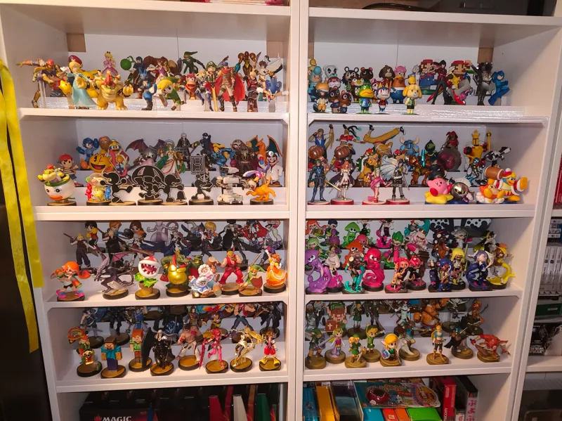 Ikea Baggebo - (amiibo) Figure Shelf Inlay