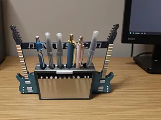 Guitar and Amp Pen/ Tool Organizer