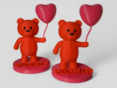 Valentine's Day Teddy Bear