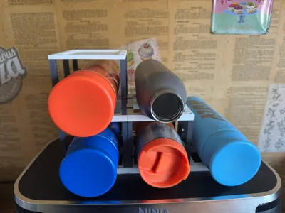 Modular Shelf for Drinking Bottles