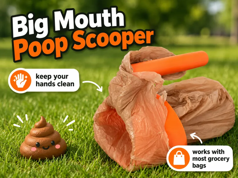 Big Mouth Poop Scooper