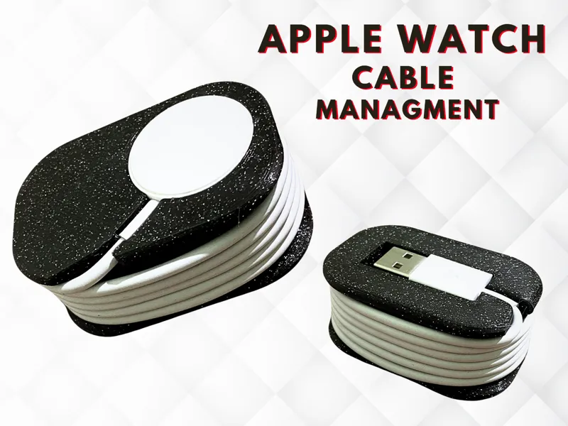Apple watch cable managment
