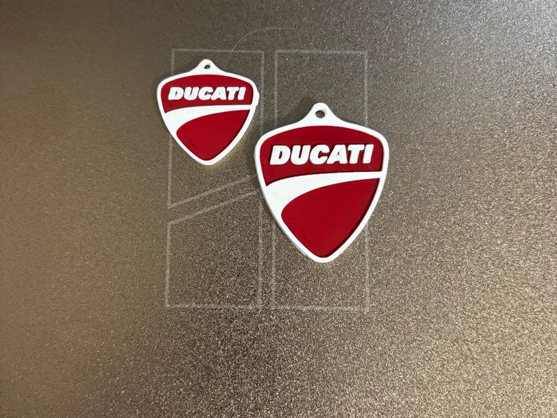Ducati Shield Keychain – Portachiavi Ducati 