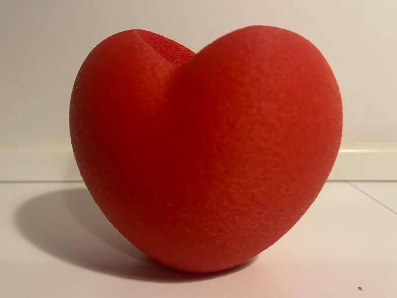 Fuzzy Heart Tealight