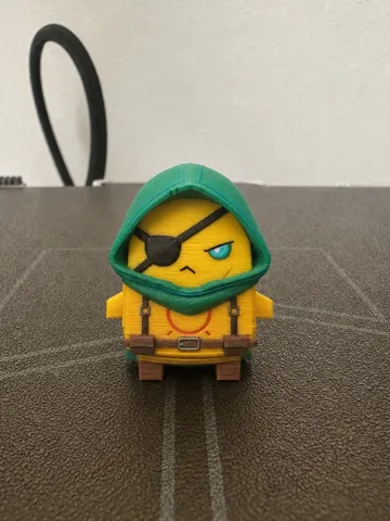 Modelo para impresión 3D: Fortnite Adventure Sprite — vista de referencia 2