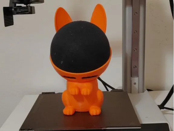Coniglietto Pasquale Porta-Alexa Echo Dot 4 e 5