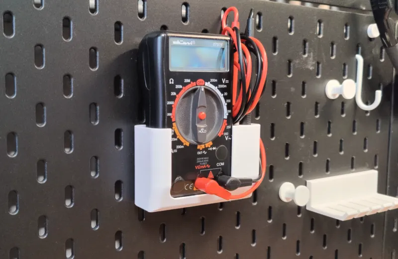 Multimeter Mount für IKEA Skadis