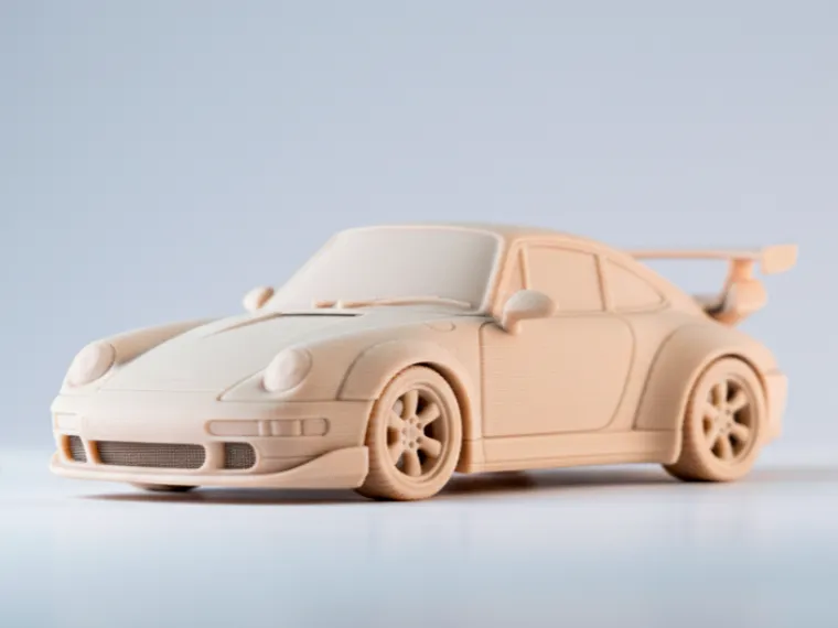 Porsche RW 911 (993) 3D Car Model
