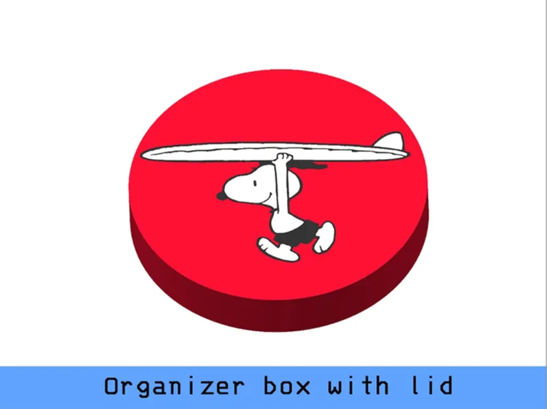 Organizer Box Snoopy 
