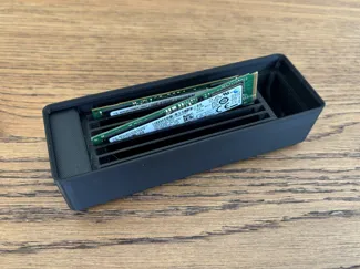 Gridfinity M.2 Holder (Stackable)