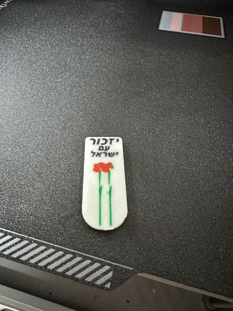 yizkor badge - dam hamakabim