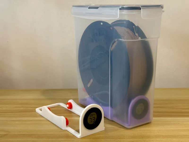 Hygrometer Holder w/Rollers (reel widths 60~64 mm)