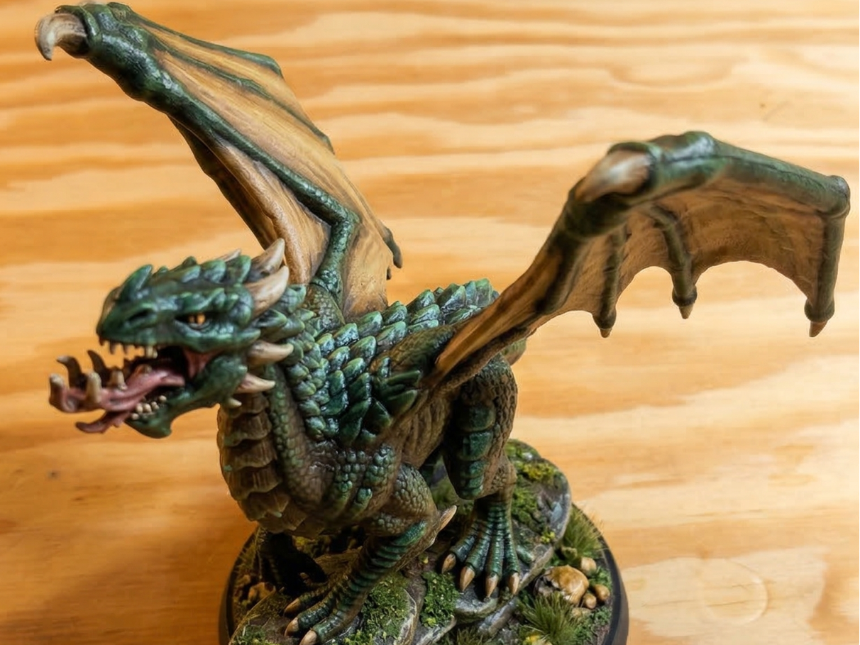 Apex Drake – Majestic Ancient Dragon Miniature
