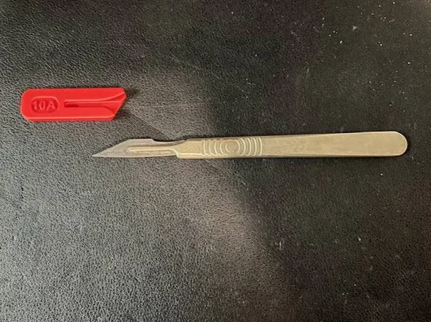 Swann Morton scalpel 10A blade protector cap