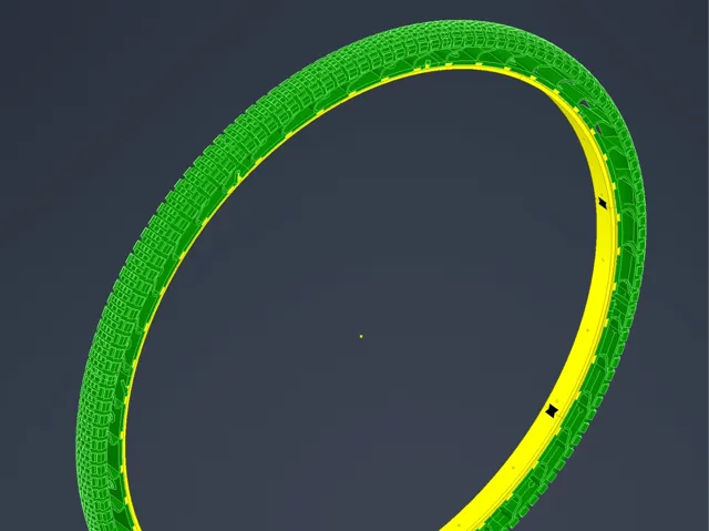 Gravelbike Airless Tire