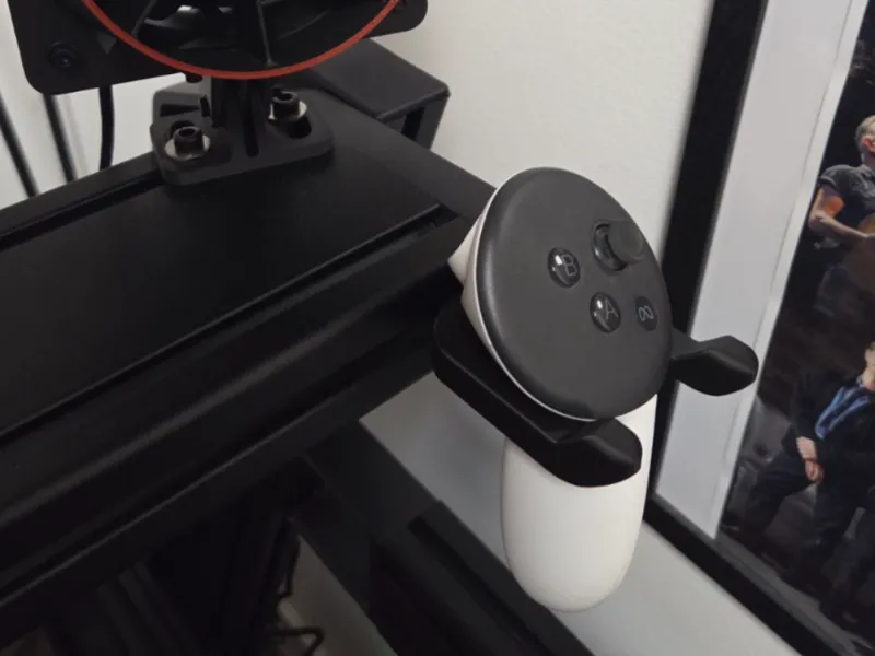 Quest 3 Controller Rig Mount - horizontal profile