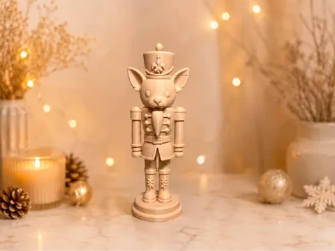 Soporte: Chihuahua Nutcracker Christmas — referencia de MakerWorld