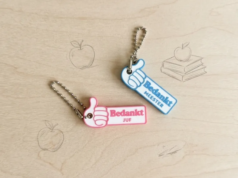 Dutch Teacher Thank You ("Bedankt Juf / Meester")