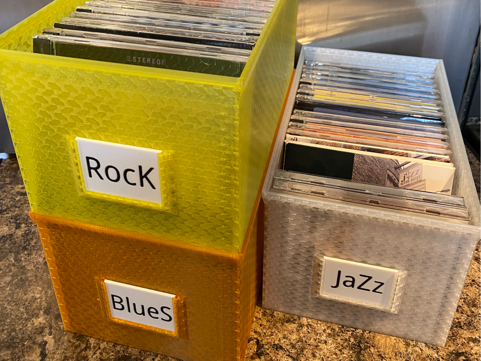 CD Stacking Browser Bin Storage Case