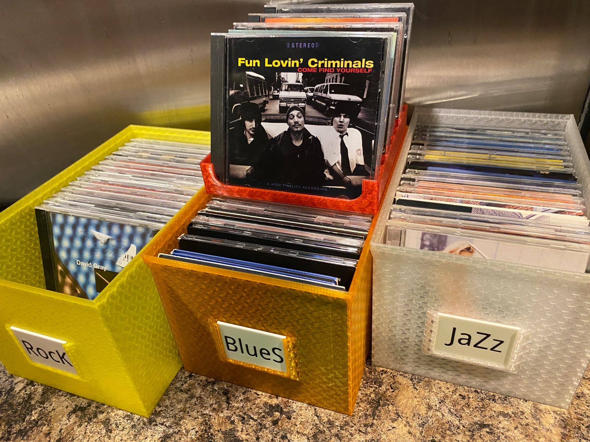 CD Stacking Browser Bin Storage Case