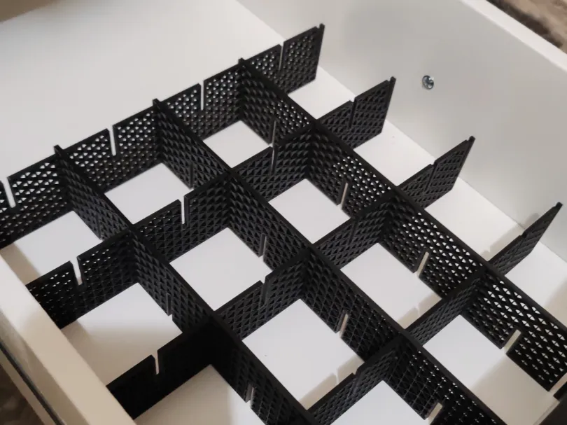 Modular drawer dividers - Free 3D Print Model - MakerWorld