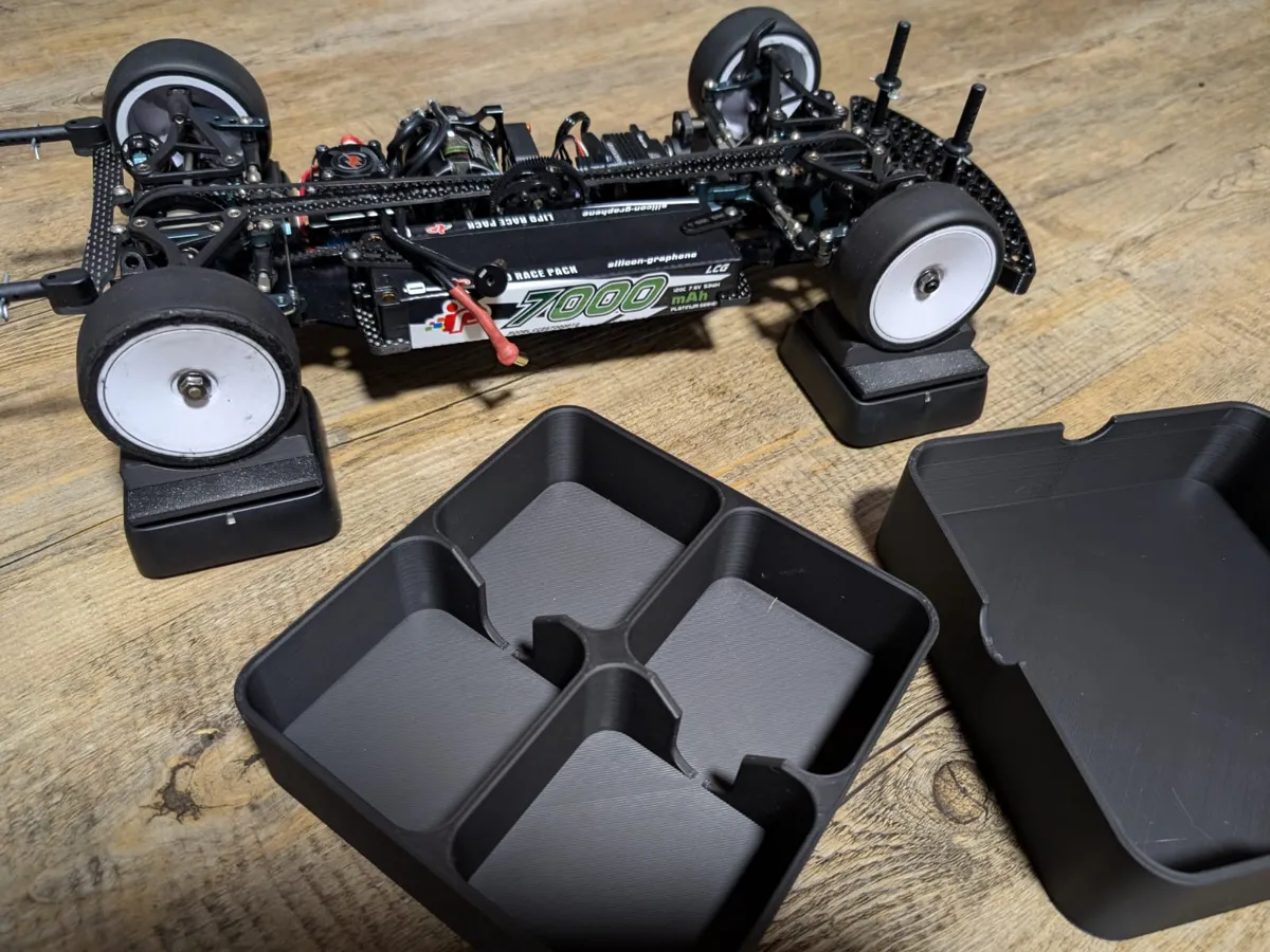 SKYRC Radio-Controlled Car Corner Weighting System Case - Free 3D Print ...