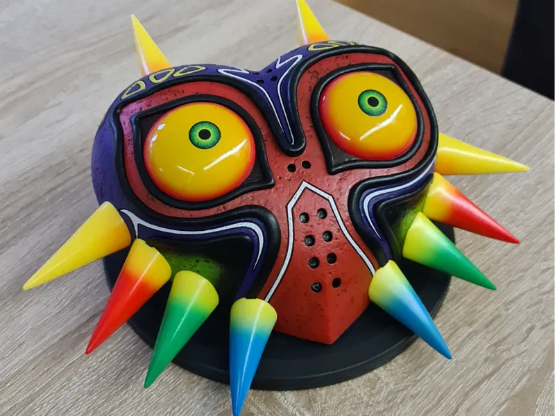 Majoras Mask - First 4 Figures (3D-Scan)