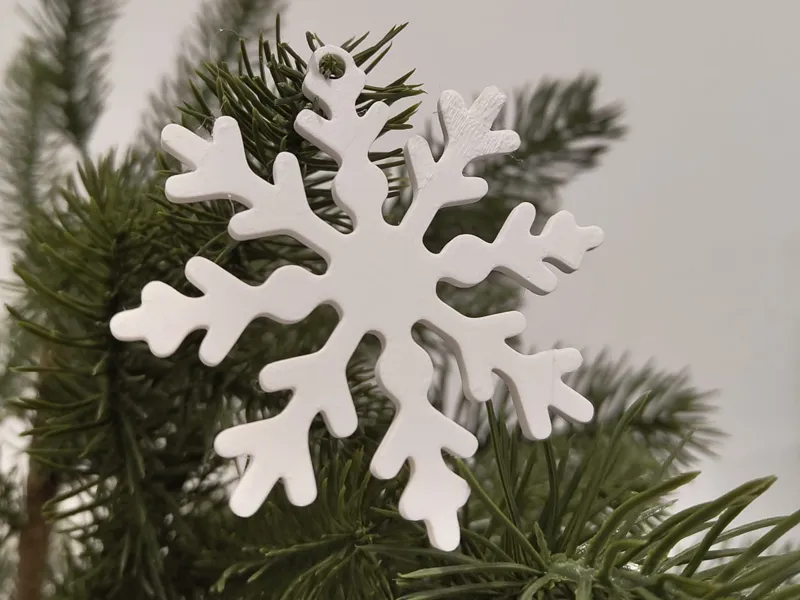 Snowflake 13 Tree Decor/Keychain