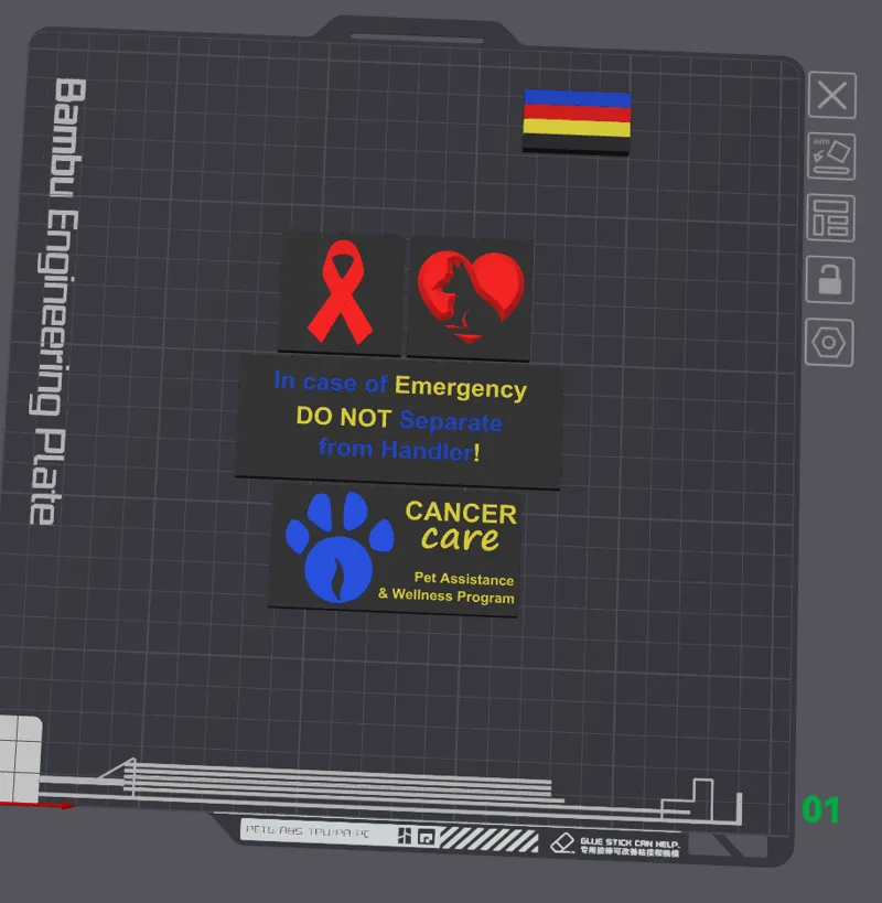 Assistance Pet Badges