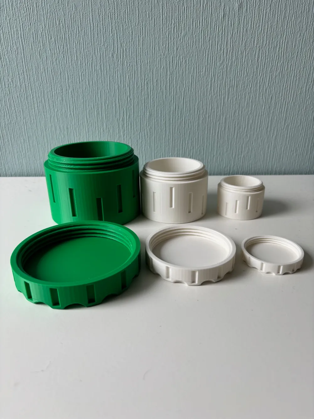 Scrowable Box Screwable Storage Box With Lid (Size S, M, L) by Alxthunder - MakerWorld