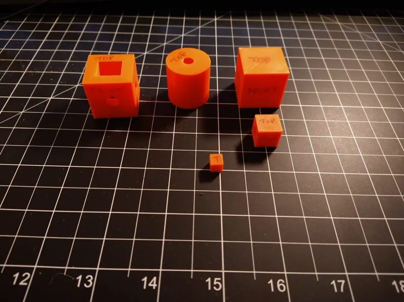 Tolerance Calibration Parts
