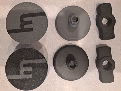 Konig Wheel Center Cap with Mazda Logo RX-7 1985