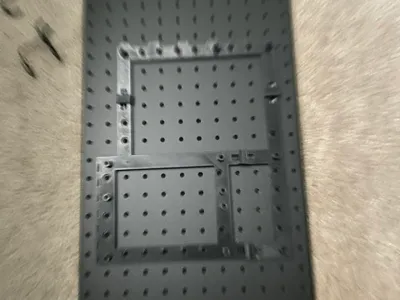 ATX Motherboard Pegboard Mount