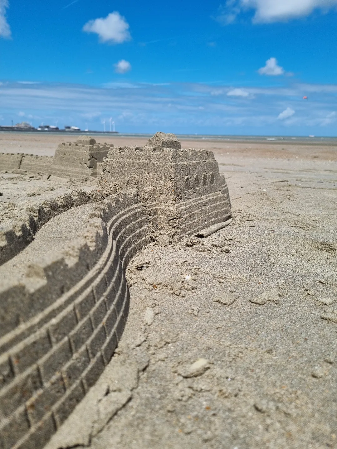 Great Wall Of China Sand Castle Mold view 4
