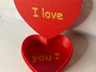 box valentine 's day i love You