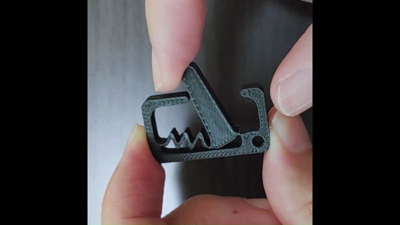 Toggle switch Filament bending test piece