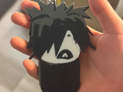 Baby two time keychain
