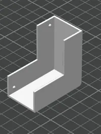 Optimized Support-Free 90 Outer Corner Profile (PLA/PETG)