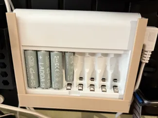 ikea tjugo battery loader holder skadis