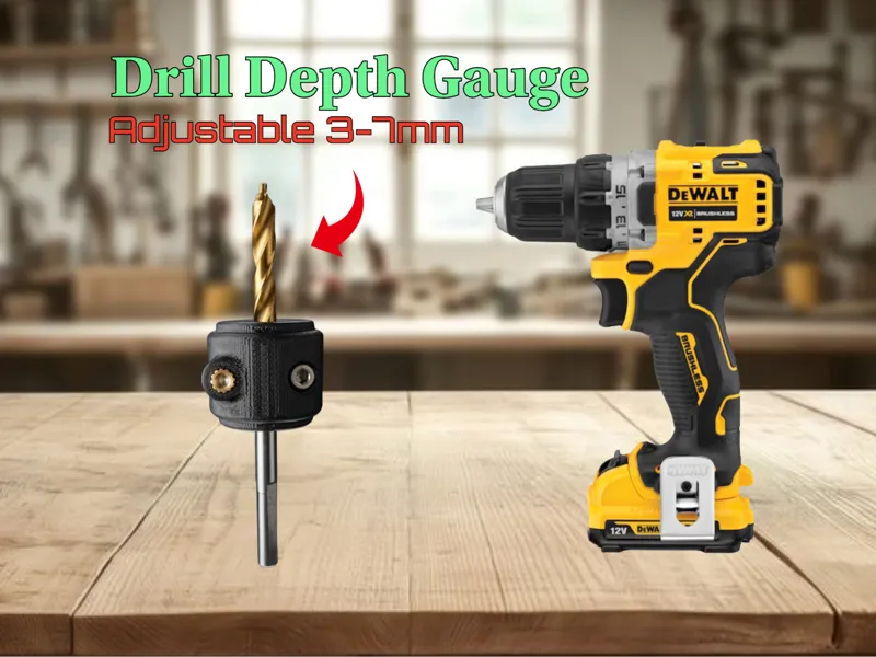 Adjustable Drill Depth Gauge (3-7mm)